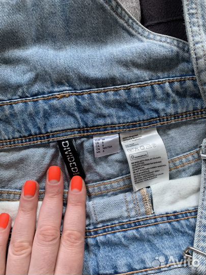 Джинсовые комбинезоны, сарафан Pull&bear (новый) и