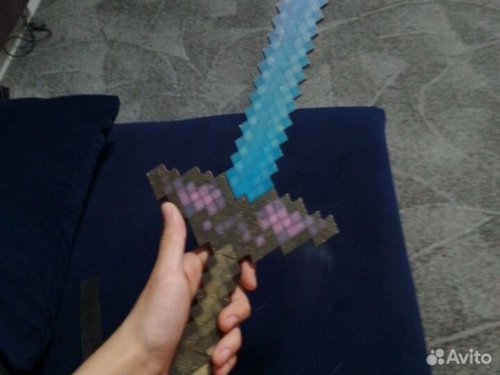 Меч деревянный Майнкрафт не острый