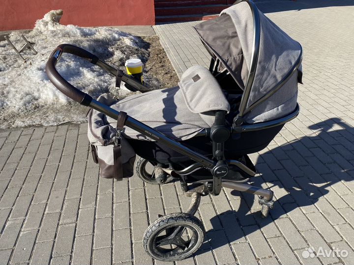 Коляска silver cross surf 2 в 1 с зимним колесом