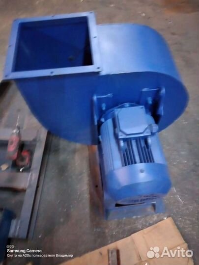 Вентилятор пылевой