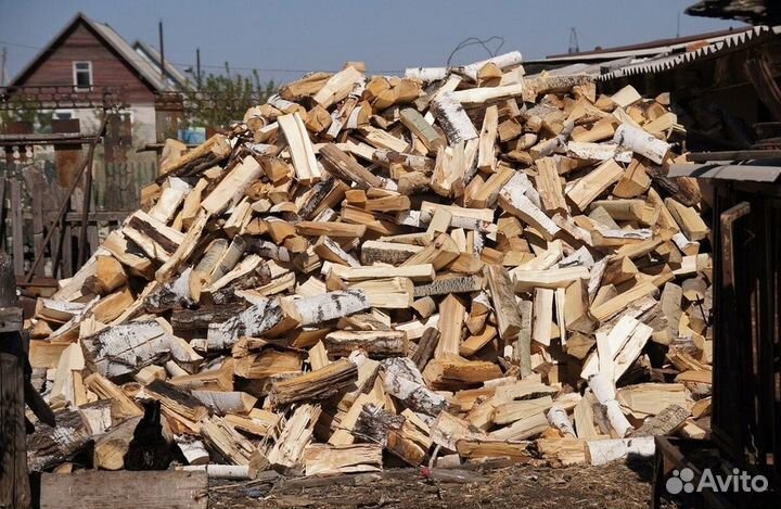 Сухие березовые дрова