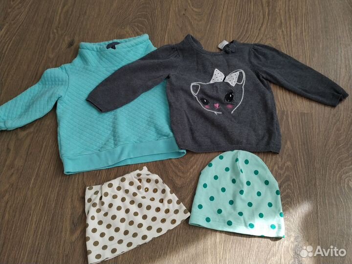 Детские вещи для девочки 80- 86