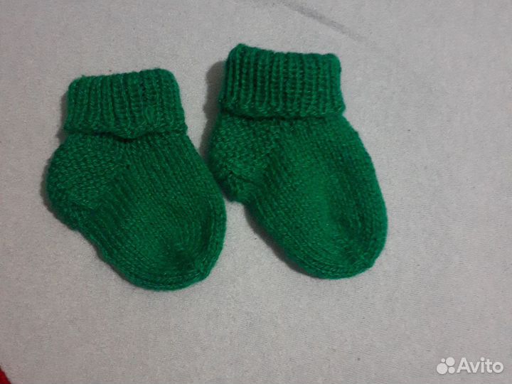 Носочки для новорожденных