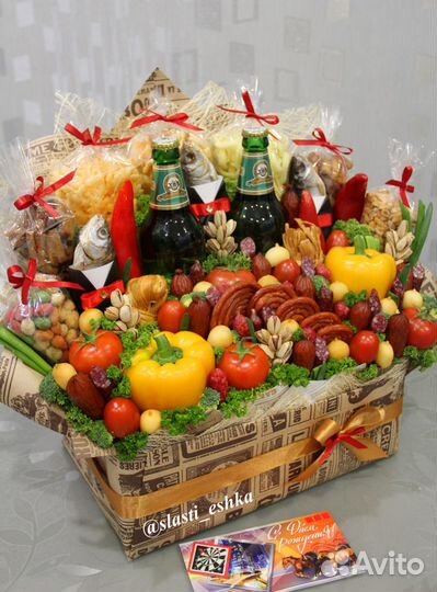 Съедобный Подарок.Мужской букет