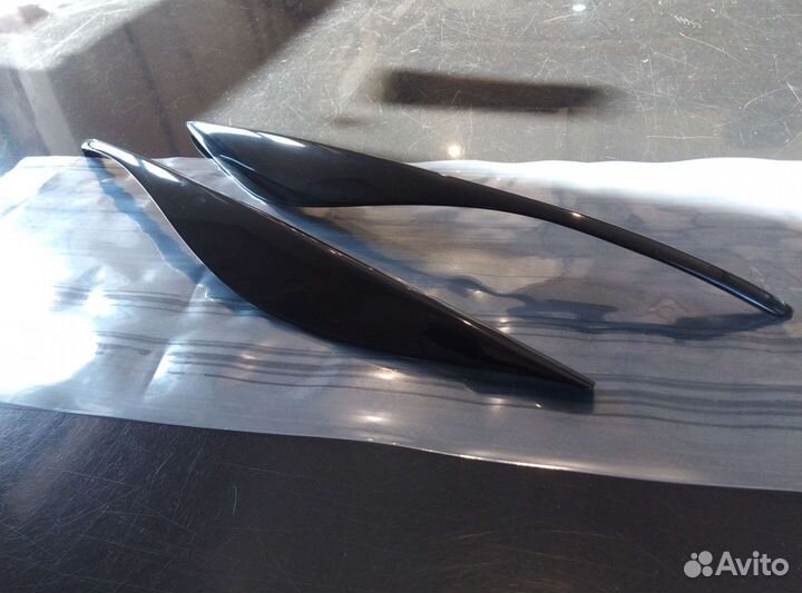 Реснички на фары для Mercedes-Benz W 204