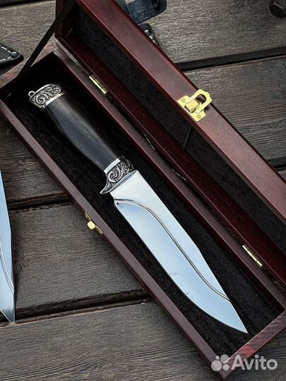 Нож из стали х12мф охотничий