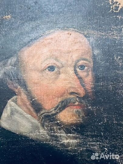 Антикварная картина 18 век