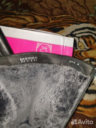 Сапоги женские натуральная кожа