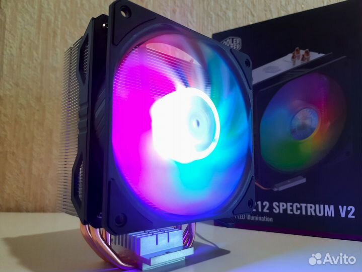 Новый Кулер Процессора Cooler Master Hyper 212 RGB