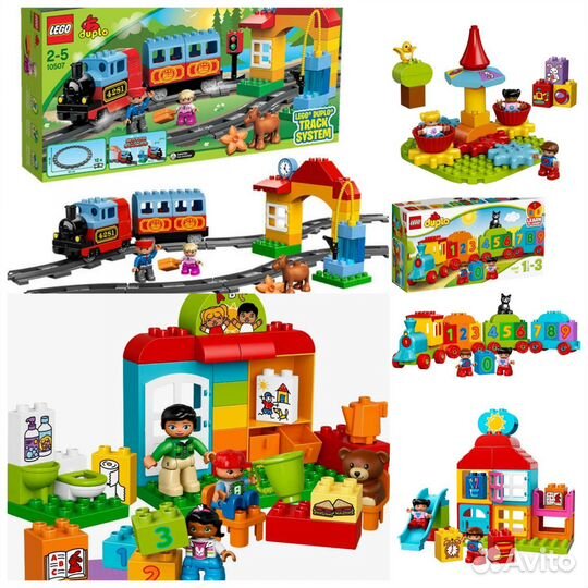 Lego duplo 10616, 10845, 10507, 10847, 10833