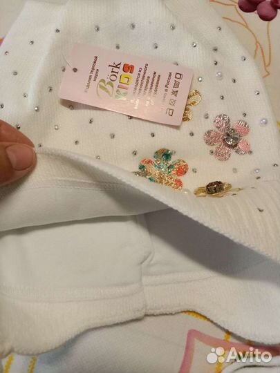 Шапка на девочку 4-5 лет