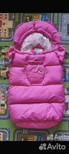 Зимний конверт в коляску