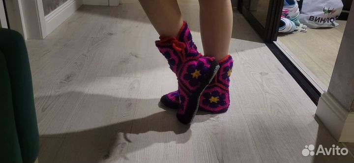 Носки вязаные ручной работы