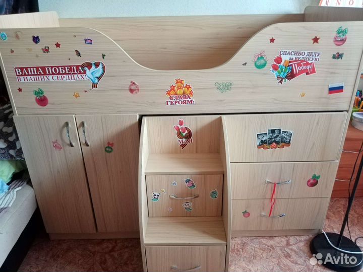 Кровать-чердак