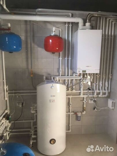 Монтаж отопления в частном доме