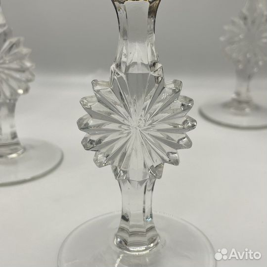 Подсвечники гусь хрустальный СССР (Сзр)