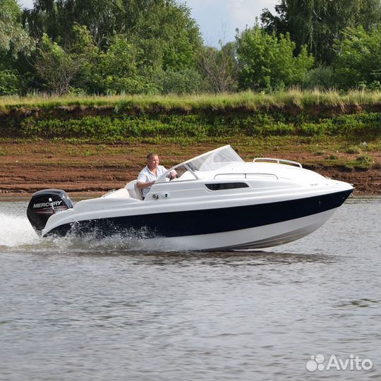 Катер с каютой Неман 550 новый от производителя