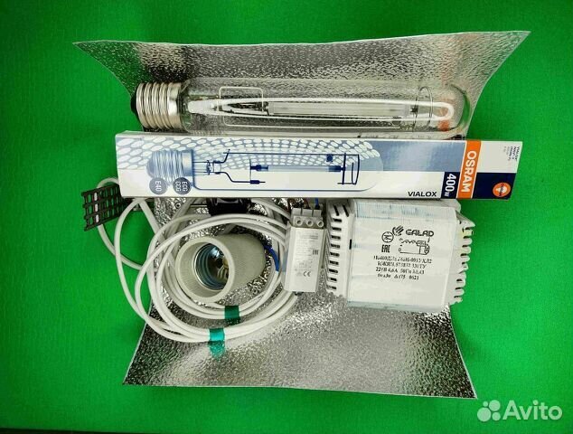 Комплект днат 400 Вт с отражателем