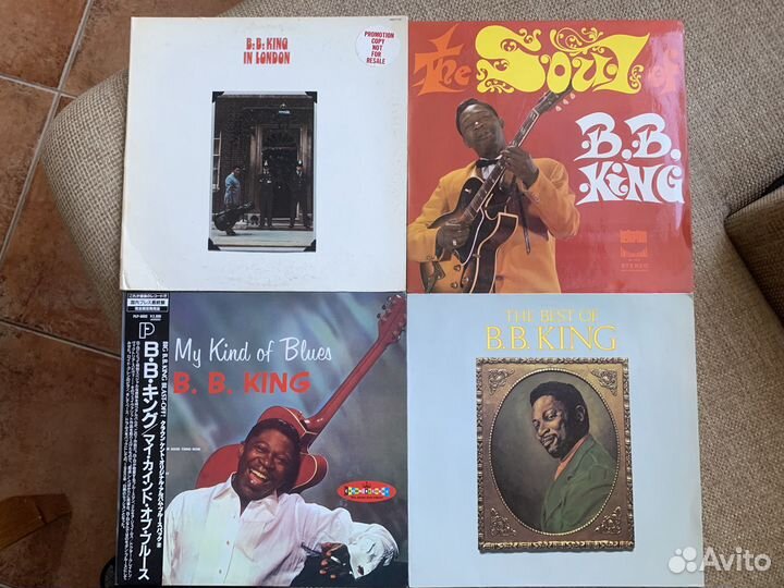 B.B. King 5 винил пластинок