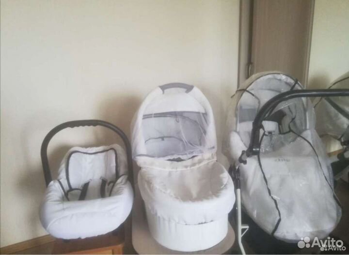 Коляска 3в1 zipp в подарок погремушки для коляски