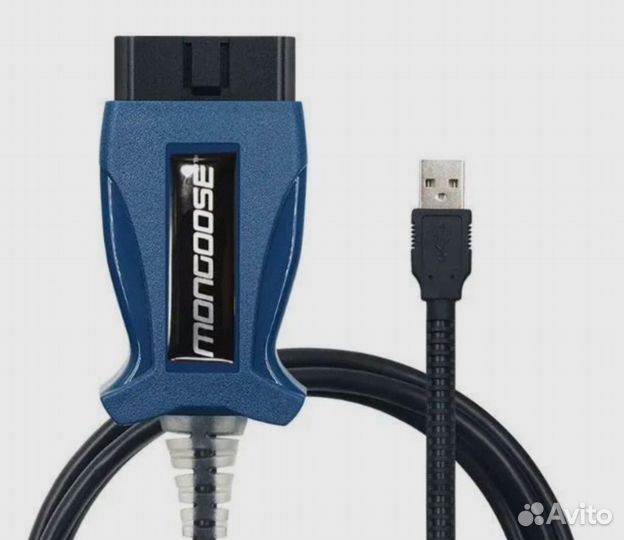 Автосканер Mongoose Pro JLR полная версия+софт