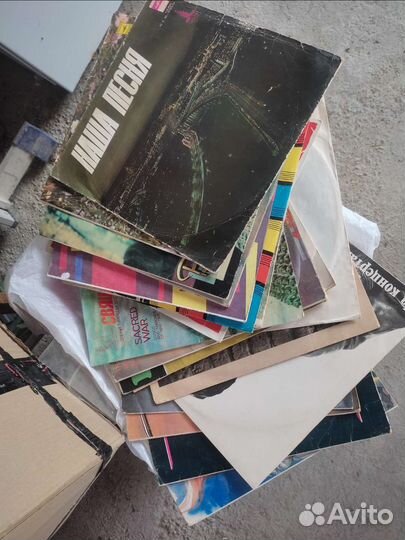 Виниловые пластинки СССР