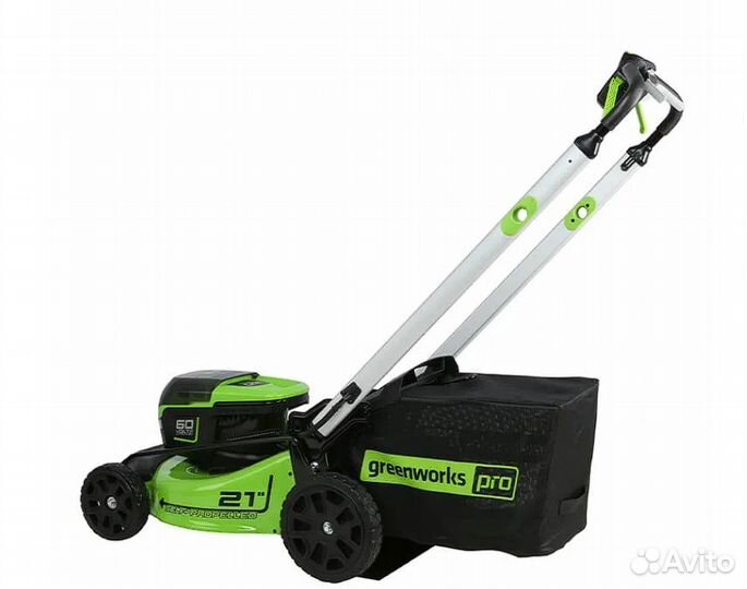 Газонокосилка аккумуляторная Greenworks GD60LM51SP