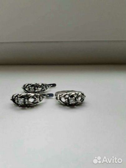 Комплект серебро 875 проба