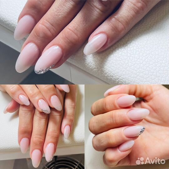 Наращивание ногтей и педикюр