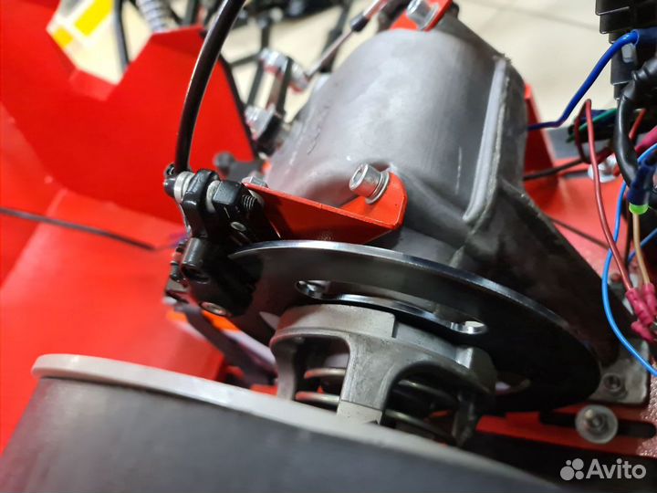 Мотобуксировщик ikudzo 500 EK20(двс dinkin) RED