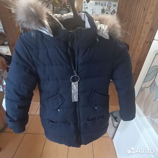 Пуховик для девочки 134