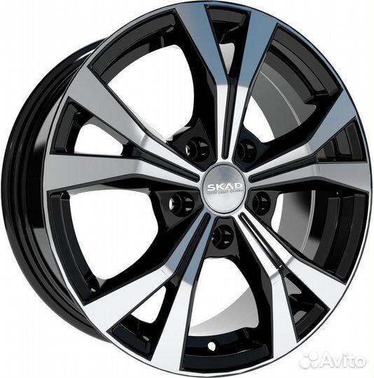 Диск Скад Нагано Алмаз 6,5*16/5*114,3 d67,1 ет45