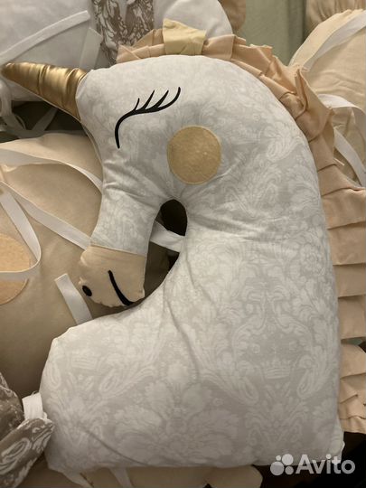 Бортики в детскую кроватку