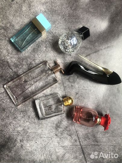 Пустые флаконы. Оригиналы