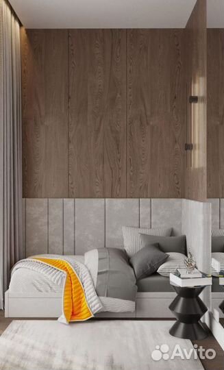 Мягкие стеновые панели для создания интерьера