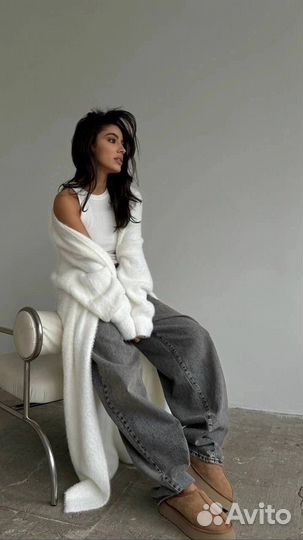 Джинсы трубы женские