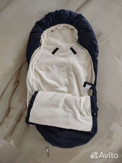 Зимний конверт в коляску