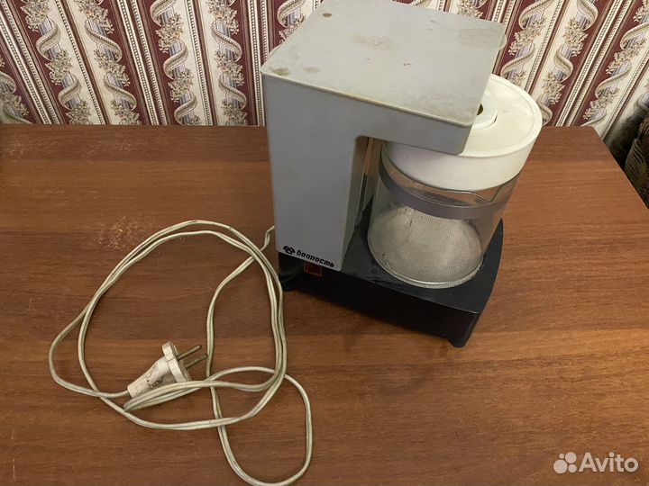 Электрокофеварка бодрость СССР