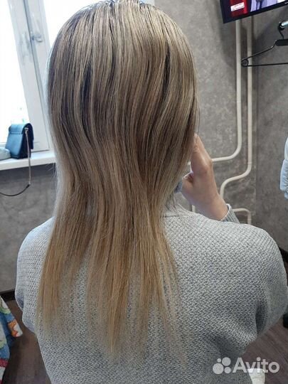 Наращивание волос, косы