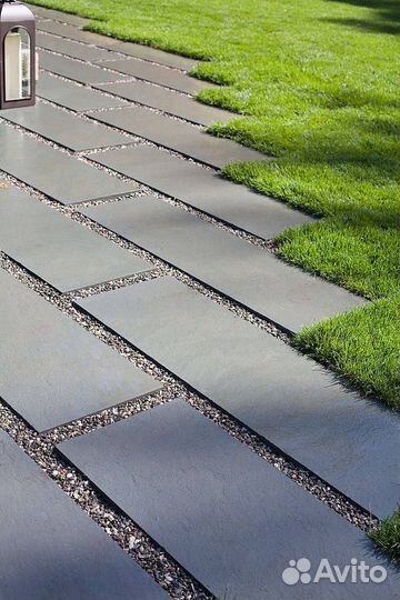 Шаговые плиты (крупноформатные плиты мощения)