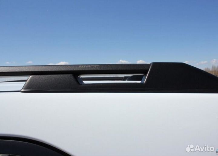 Рейлинги Хендай Крета (Hyundai Creta) черные апс