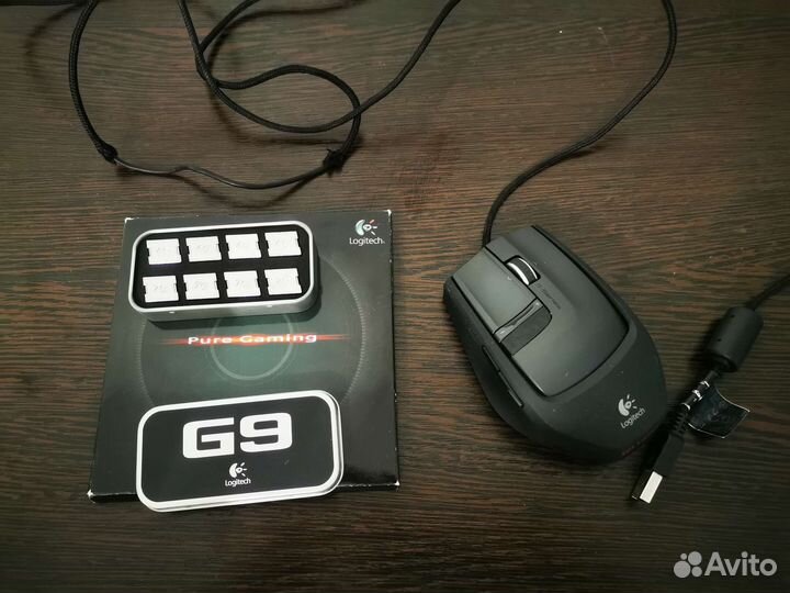 Игровая мышь Logitech g9 laser