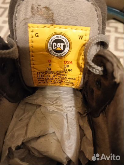 Caterpillar ботинки 39