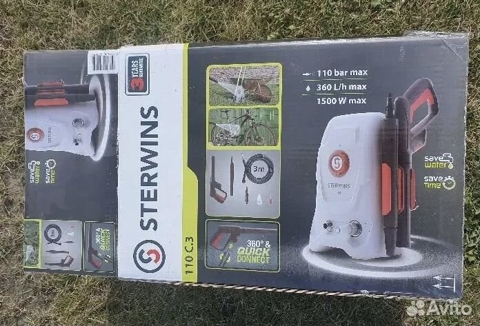 Мойка высокого давления Sterwins 110C новая