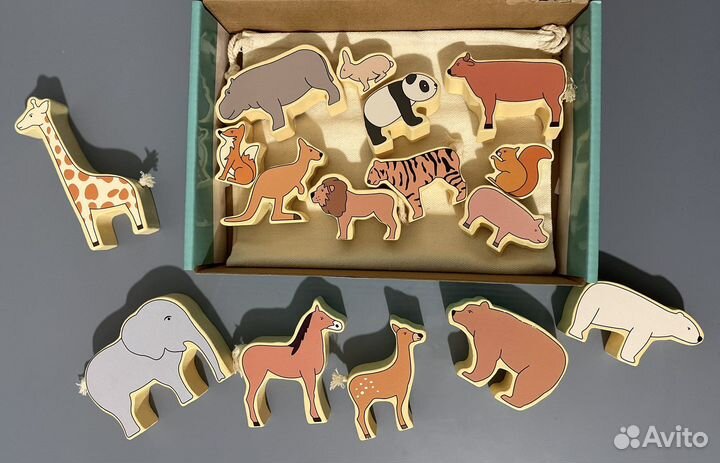 Игрушки монтессори деревянные