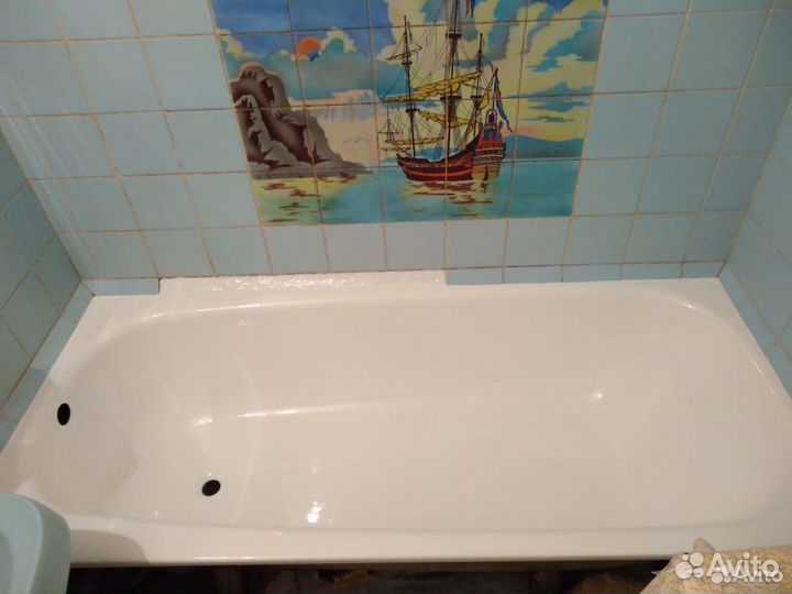 Реставрация ванн жидким акрилом или мрамором