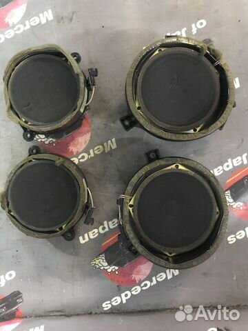 Штатные колонки от w163