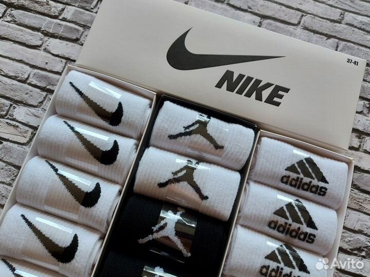 Носки Nike Fila Adidas Reebok