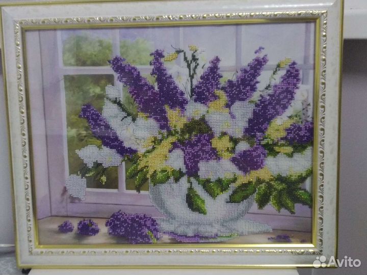 Картины вышитые бисером