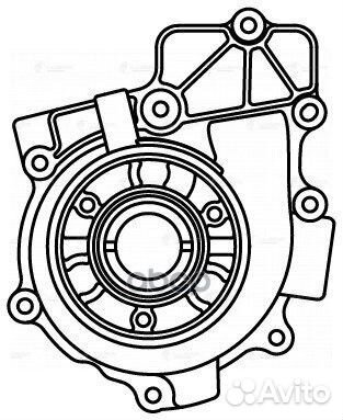 Насос водяной для а/м Mercedes-Benz Vito/Vian